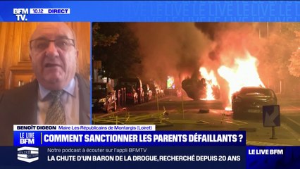 Download Video: Benoît Digeon, maire LR de Montargis, sur la proposition de sanctionner les parents défaillants: 