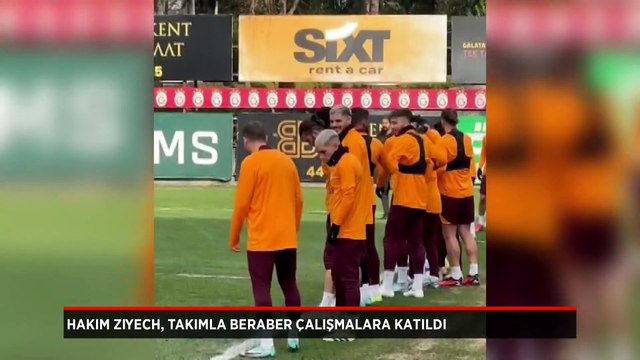 Galatasaray'da sevindiren gelişme! Takımla beraber çalışmalara katıldı