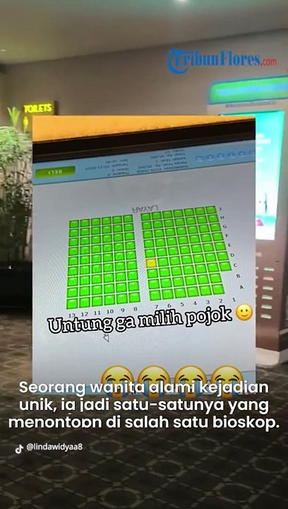 Wanita Ini Kaget saat Tahu Dia Nonton Bioskop Sendirian tanpa Orang Lain, Berasa Sewa Satu Gedung