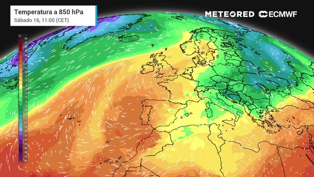 La llegada del aire polar provocará un importante descenso térmico generalizado en España.