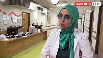 Evde bulunan oksijen tüpünün patlamasıyla amca ve yeğeni sağlığına kavuştu