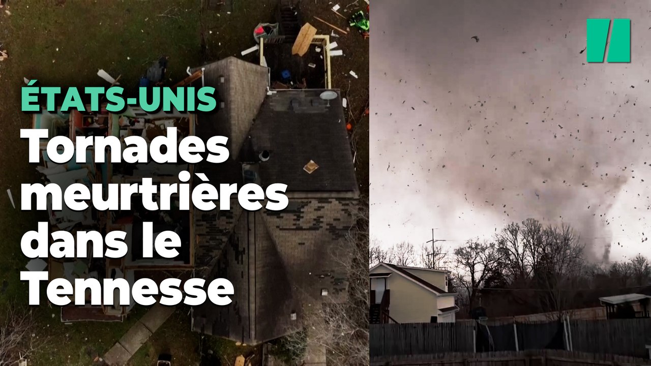 Les images terrifiantes des tornades qui ont fait 6 morts aux États-Unis