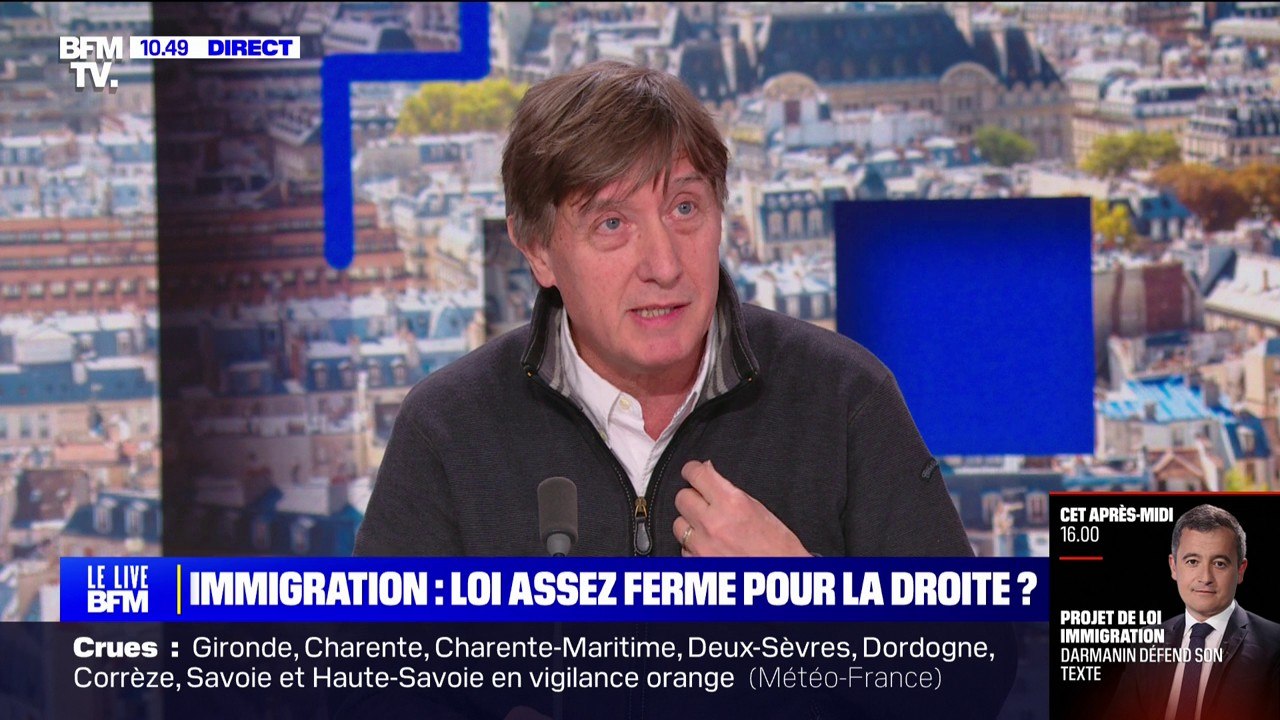 Alain Fontaine, président de l’association des Maîtres Restaurateurs, sur la loi immigration: "C'est une main-d'œuvre dont on ne peut plus se passer maintenant"