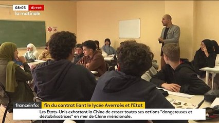 Le préfet du Nord décide de mettre fin au contrat liant le lycée lillois Averroès à l’Etat, cessant de subventionner à partir de la rentrée 2024 le principal lycée musulman de France, 20 ans après sa création - VIDEO