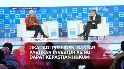 Komitmen Ganjar Soal Kepastian Hukum Buat Investor Asing Jika Jadi Presiden
