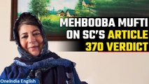 Article 370 Verdict: Mehbooba Mufti Fumes at SC’s Judgement | Oneindia