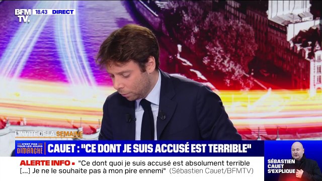 Visé par trois plaintes pour viols et agressions sexuelles, Sébastien Cauet se défend sur BFMTV.