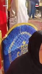 "أقسم بالله لو في أخر الدنيا هروح علشان بلدي" سيدة مسنة تدلي بصوتها في الانتخابات