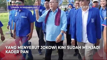 Jokowi Buka Suara Disebut Zulhas Jadi Kader PAN, Bilang Begini