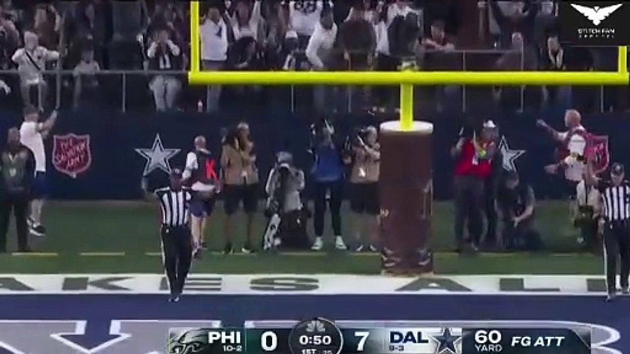 Every Brandon Aubrey FG rom Historic SNF Performance WEEK 14