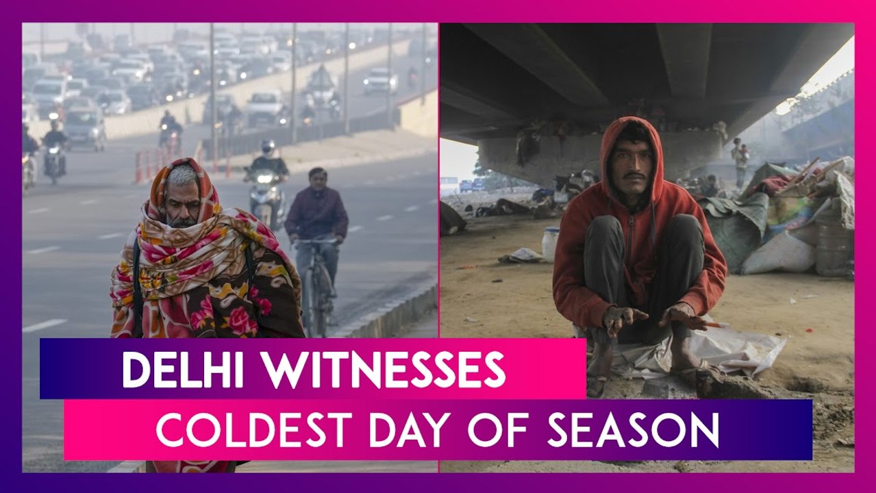 Delhi Witnesses Coldest Day Of Season, Temperature Dips To 6.5 Degree Celsius