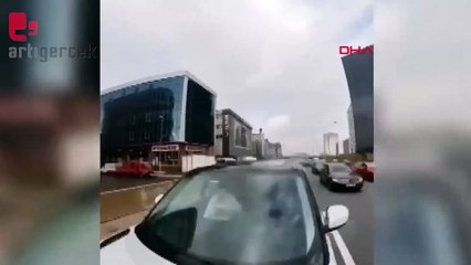 Düğün konvoyunda şov kazaya neden oldu