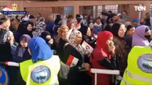 اقبال كثيف من المواطنين في ثاني أيام الانتخابات الرئاسية بحي الأسمرات