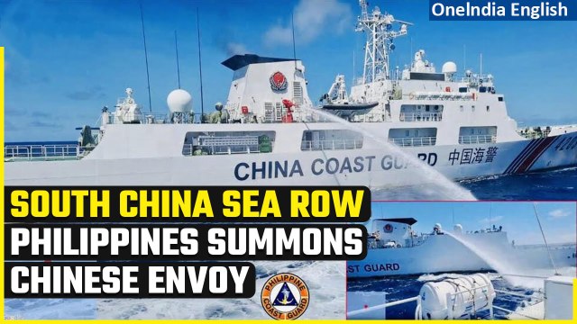 Philippines summons China ambassador after South China Sea confrontations | Oneindia News