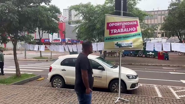 Projeto Vagas no Varal está com 987 oportunidades de emprego em Cascavel