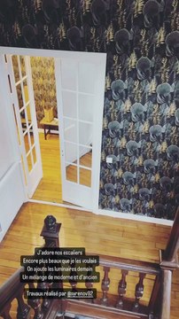 Hapsatou Sy partage quelques images de l'intérieur de sa maison qu'elle partage avec son compagnon Vincent Cerutti et leurs deux enfants Abbie et Isaac.