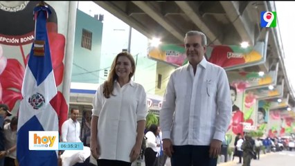 Abinader inaugura Remozamiento de la Paris | Hoy Mismo