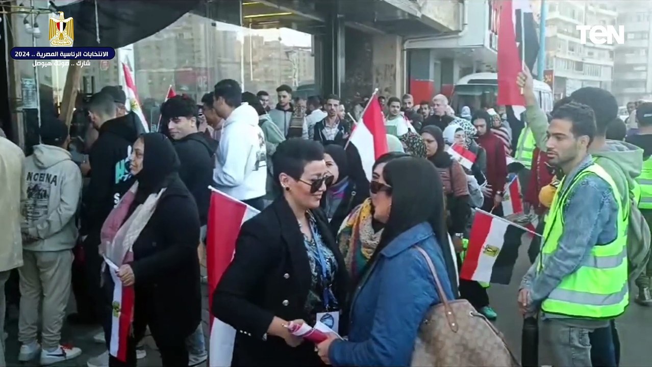 توافد عدد كبير من الناخبين أمام لجنة كلية زراعة بمنطقة سابا باشا بوسط الإسكندرية