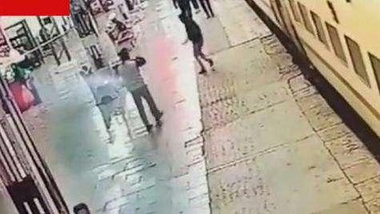 अजमेर: चलती ट्रेन में बदमाश में कर डाली ये वारदात, सीसीटीवी आया सामने