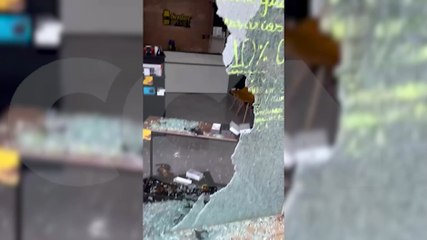 Loja de celulares é arrombada na Avenida Brasil