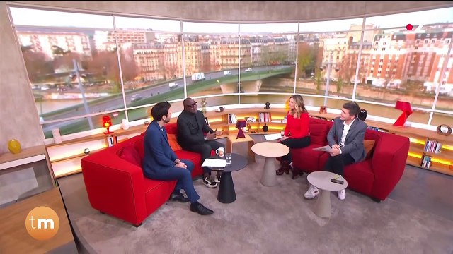 Basile Boli dans Télématin