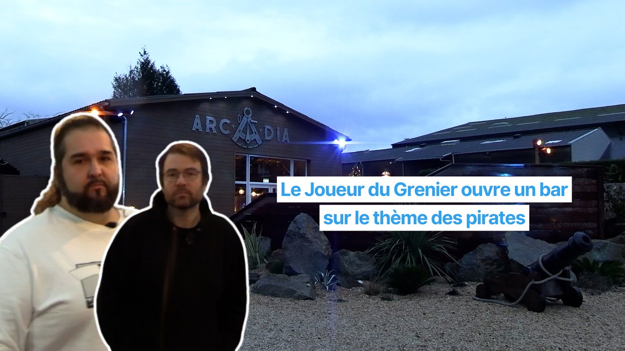 Le Joueur du Grenier ouvre un bar sur le thème des pirates