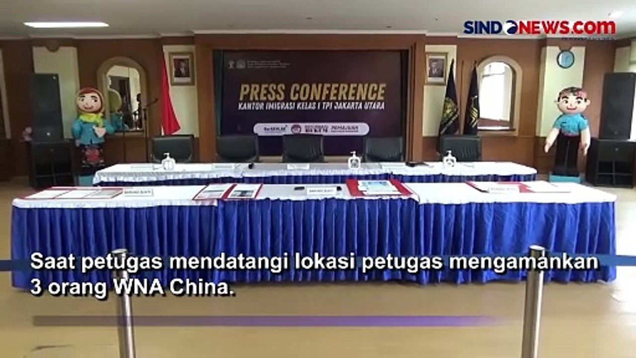 WNA Asal China Residivis Narkoba Ditangkap Imigrasi Jakut saat Kerja di Salon Penjaringan