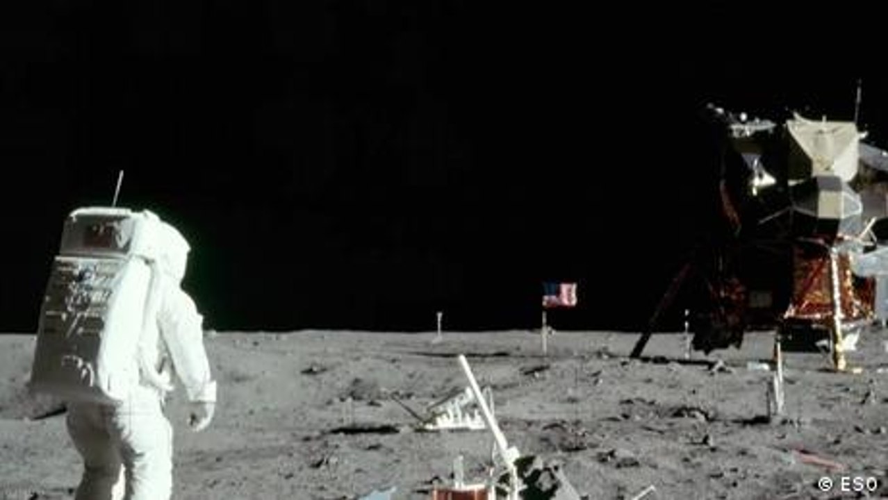 Kann man die Sterne auch von der Mond-Oberfläche aus sehen?