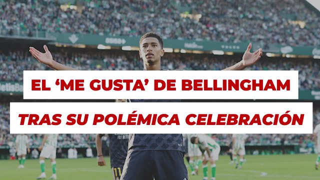 Bellingham responde en las redes tras la polémica por su celebración: no se puede ser más tajante