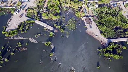 Una mina con riesgo de derrumbe se rompió parcialmente en el noreste de Brasil