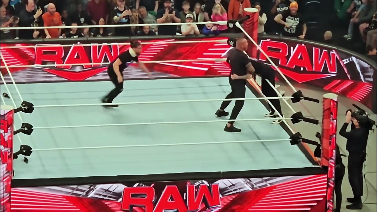 Randy Ortons Delivers An RKO To JD McDonaugh - WWE Raw 11/27/2023