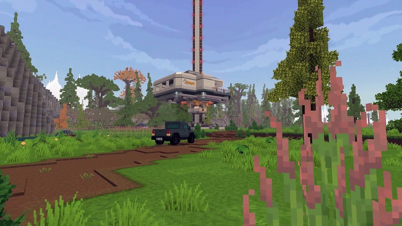 Minecraft - Jurassic World Adventures Launch Trailer   PS4 Games
