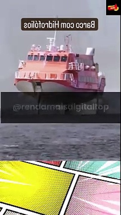 #podcastExplorando o Conceito dos Barcos com Hidrofólio_ As Asas Aquáticas do Futuro  #shorts