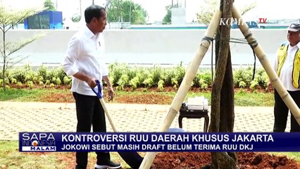 Buka Suara Soal RUU DKJ, Presiden Jokowi: Belum Sampai ke Meja Saya