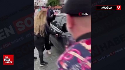 Muğla'da kadınlar ortalığı birbirine kattı