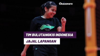 Intip Persiapan Tim Bulutangkis Indonesia Jajal Lapangan Jelang BWF World Tour Finals 2023