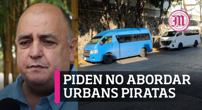 Piden no abordar Urbans piratas; advierten que no están reguladas