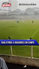 Jogador de futebol morre após ser atingido por raio no Paraná