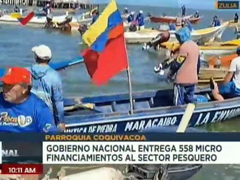 Zulia | Pescadores de la pqa. Coquivacoa atenidos con entrega de micro financiamientos e insumos