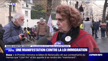 Marie-Christine Vergiat, vice-présidente de la Ligue des droits de l'Homme: "Ce projet était une ignominie dès le départ et il a été profondément durci au Sénat"