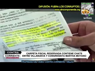 COLCHADO DEBE SER DADO DE BAJA POR ARMAR CAÍDA DE FISCALES CON COLABORADORES Y CHATS MANIPULADOS