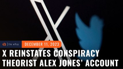 Conspiracy theorist Alex Jones account reinstated on X after poll