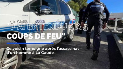 "J'ai entendu 4 à 5 coups de feu": ce voisin témoigne après l'assassinat d'un homme à La Gaude
