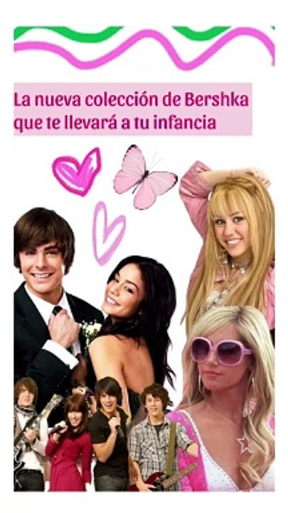 La nueva colección de Bershka que te devolverá a la infancia: de Hannah Montana a Camp Rock