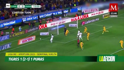 ¡Tigres va por el bicampeonato! Elimina a Pumas con empate y otra vez está en la Final