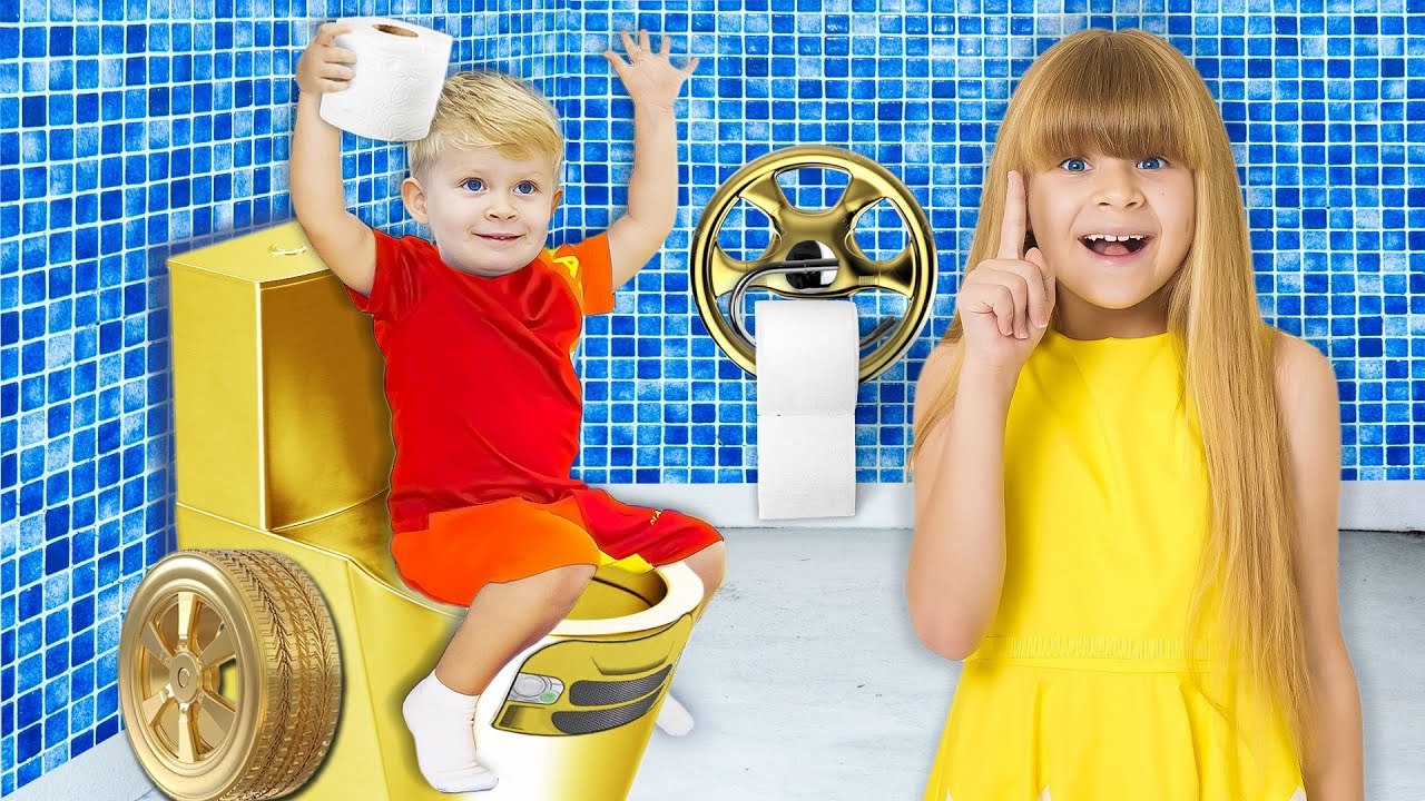 Oliver learns good habits with Diana and Roma