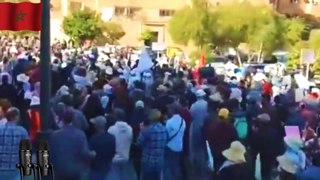 المتظاهرون اليوم ب مراكش _ آلاف الاساتذة خرجو للشوارع ضد _النظام الاساسي(1080P_HD)