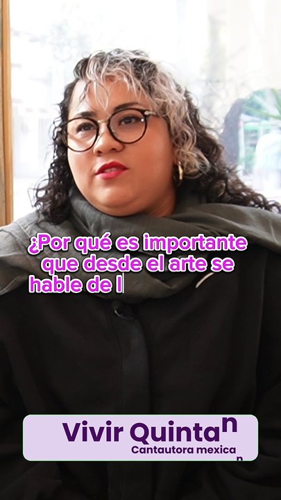 Vivir Quintana y la música como herramienta de resistencia