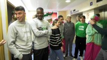 Visitas pre navideñas del Betis a los hospitales