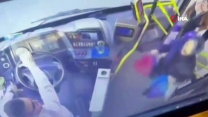 Yolculara ters cevap verdiği gerekçesiyle otobüs şoförünü darp etti